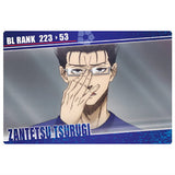 Bluelock wafers Part.3 [10.Zantetsu Tsurugi (Character Card N)]