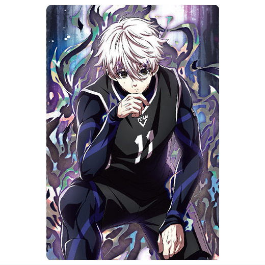 Bluelock wafers Part.3 [23.Seishiro Nagi (Special Rare Card SR) (Holo foil stamping specification)]