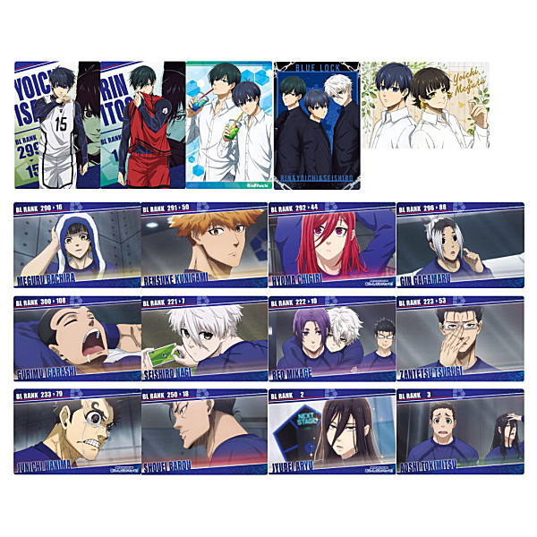 Bluelock wafers Part.3 [Assorted 17 type set (1-17)]