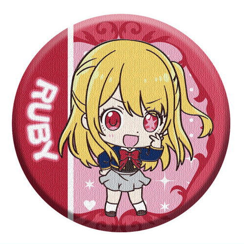 CAN BADGE COLLECTION Oshi no Ko [3.Ruby (uniform)]