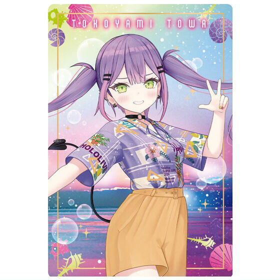 Hololive Production Wafer hololive SUPER EXPO 2024 vol.1 [7.Tokoyami Towa (member card)]