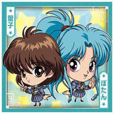 Niforamtion YuYu Hakusho Sticker Wafer  vol.2 [7.Keiko & Botan (normal)]