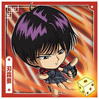 Niforamtion YuYu Hakusho Sticker Wafer  vol.2 [12.Kaname Hagiri (normal)]