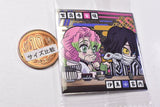 Niforamtion Kimetsu no Yaiba Deformed Style Sticker Wafer Part.11 [14.Mitsuri Kanroji & Obanai Iguro (Rare)]