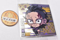 Niforamtion Kimetsu no Yaiba Deformed Style Sticker Wafer Part.11 [18.Genya Shinazugawa (Rare)]