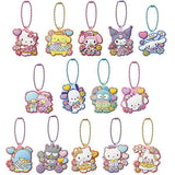 Sanrio Characters Pukkuri Rubber Mascot Gummy Part.5 [All 14 type set(Full Complete)]