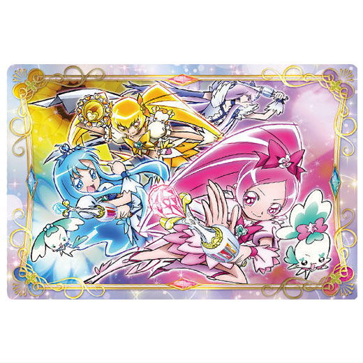 PreCure All Stars KiraKira Card Gummy [9.Heartcatch Pretty Cure!]