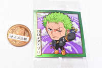 Niforamtion ONE PIECE Pirate Sticker Wafer LOG.8 Science Island [2.Roronoa Zoro (Normal)]