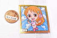 Niforamtion ONE PIECE Pirate Sticker Wafer LOG.8 Science Island [3.Nami (Normal)]
