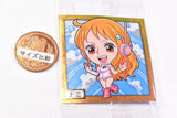 Niforamtion ONE PIECE Pirate Sticker Wafer LOG.8 Science Island [3.Nami (Normal)]