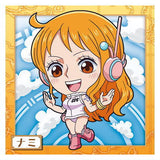 Niforamtion ONE PIECE Pirate Sticker Wafer LOG.8 Science Island [3.Nami (Normal)]