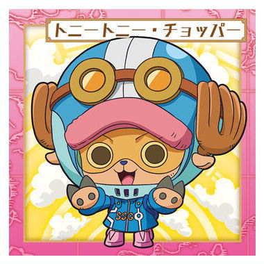 Niforamtion ONE PIECE Pirate Sticker Wafer LOG.8 Science Island [6.Tony Tony Chopper (Normal)]