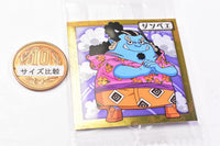 Niforamtion ONE PIECE Pirate Sticker Wafer LOG.8 Science Island [10.Jinbei (Normal)]