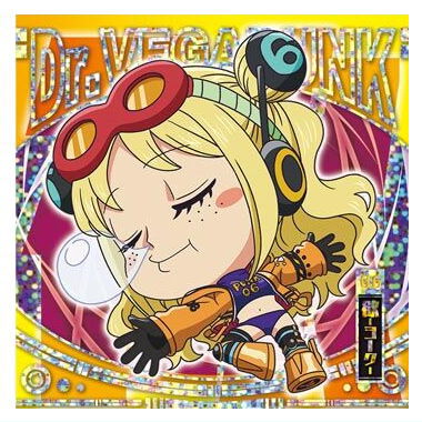 Niforamtion ONE PIECE Pirate Sticker Wafer LOG.8 Science Island [17.Dr. Vegapunk 06 Yorku (Super Rare)]
