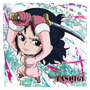Niforamtion ONE PIECE Pirate Sticker Wafer LOG.8 Science Island [27.Tashigi (Grand Rare)]