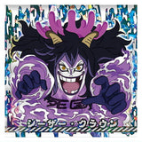 Niforamtion ONE PIECE Pirate Sticker Wafer LOG.8 Science Island [28.Caesar Clown (Super Grand Rare)]