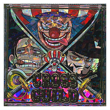 Niforamtion ONE PIECE Pirate Sticker Wafer LOG.8 Science Island [31.Secret 1: Cross Guild]
