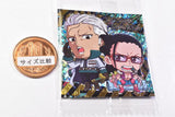 Niforamtion ONE PIECE Pirate Sticker Wafer LOG.8 Science Island [32.Secret 2: Smoker & Tashigi]