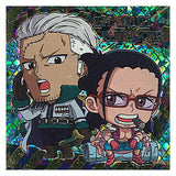 Niforamtion ONE PIECE Pirate Sticker Wafer LOG.8 Science Island [32.Secret 2: Smoker & Tashigi]