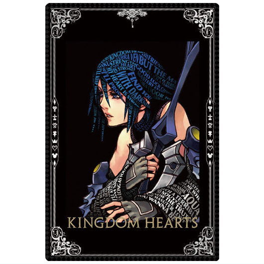 Kingdom Hearts Wafer memorial collection [21.Special art Card (foil stamping)]