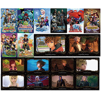 Kingdom Hearts Wafer memorial collection [Assorted 18 type set (1-18: World Cards, Story Cards)]