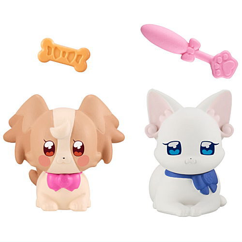 Wonderful PreCure Precute [5.Inukai Komug and Nekoyashiki Yuki set]