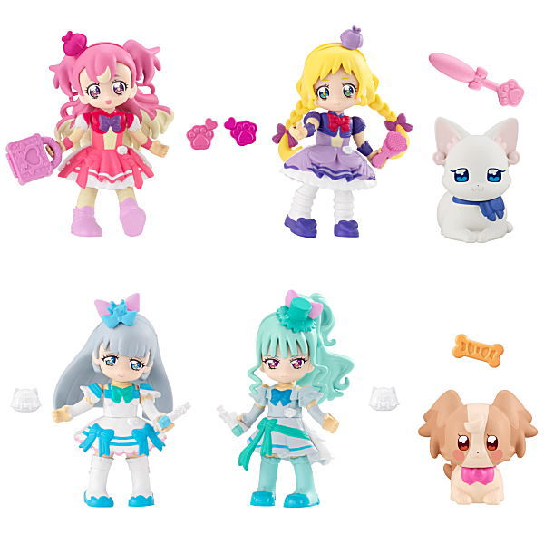 Wonderful PreCure Precute [All 5 type set(Full Complete)]