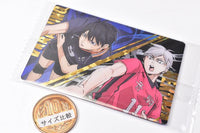 The Movie Haikyu!! The Dumpster Battle Wafer [23.Tobio Kageyama & Lev Haiba (Rare Card)(Gold Foil Stamped)]