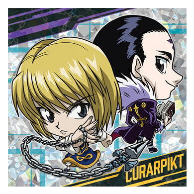 Niforamtion HUNTER x HUNTER Sticker x Wafer vol.6 [27.Curarpikt VS Quwrof (Super rare)]