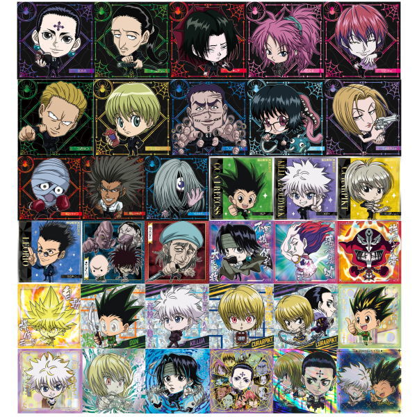 Niforamtion HUNTER x HUNTER Sticker x Wafer vol.6 [All 34 type set(Full Complete)]