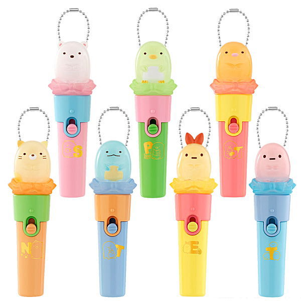 Sumikkogurashi Light stick charm [All 7 type set(Full Complete)]