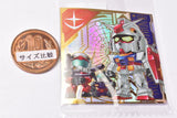 Niforamtion Mobile Suit Gundam Sticker Wafer Prelude to Battle [1.Gundam & Guncannon & Guntank (Ultra Rare)]