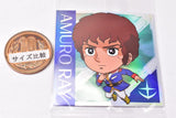 Niforamtion Mobile Suit Gundam Sticker Wafer Prelude to Battle [3.Amuro Ray (Super Rare)]