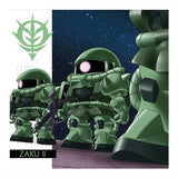 Niforamtion Mobile Suit Gundam Sticker Wafer Prelude to Battle [8.Mass Produced Zaku II (Normal)]