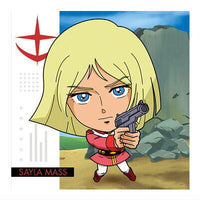 Niforamtion Mobile Suit Gundam Sticker Wafer Prelude to Battle [10.Sayla Mass (Normal)]