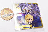 Niforamtion Mobile Suit Gundam Sticker Wafer Prelude to Battle [16.Black Knights Code Carla & Orphe Ram Tao & Ingrid Torador (Rare)]