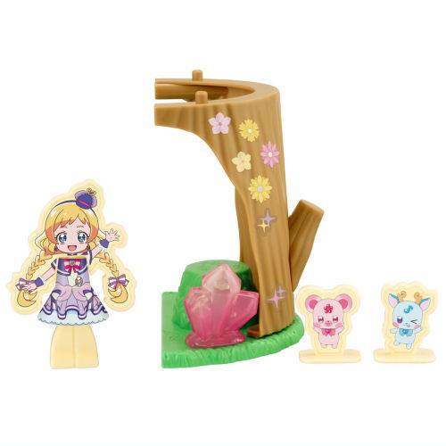 Wonderful PreCure! Niko Garden Secret Base [2.Cure Friendy and Jeweled Tree With Kirarin Fawn and Kirarin Bear]
