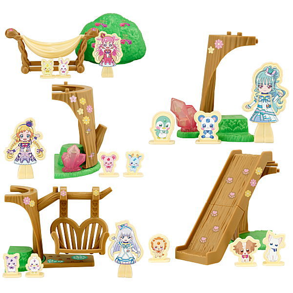 Wonderful PreCure! Niko Garden Secret Base [All 5 type set(Full Complete)]