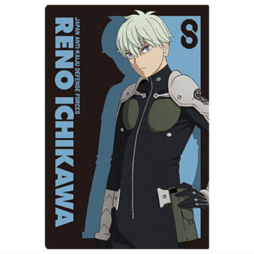 Kaiju No. 8 Wafer [3.Reno Ichikawa (Character Card)]