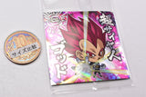 Dragon Ball Super Warrior Seal Wafer Super Saikyoheno daiboken [18.Vegeta (God Rare)]
