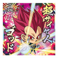Dragon Ball Super Warrior Seal Wafer Super Saikyoheno daiboken [18.Vegeta (God Rare)]