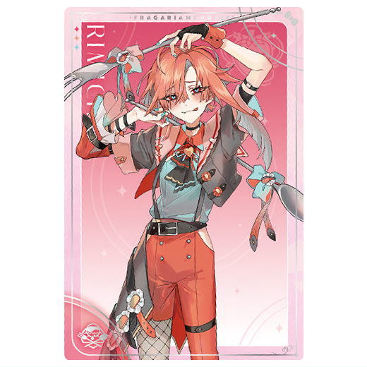 Fragaria Memories Wafer [5.Rimicha (Character Card)(Red Bouquet)]
