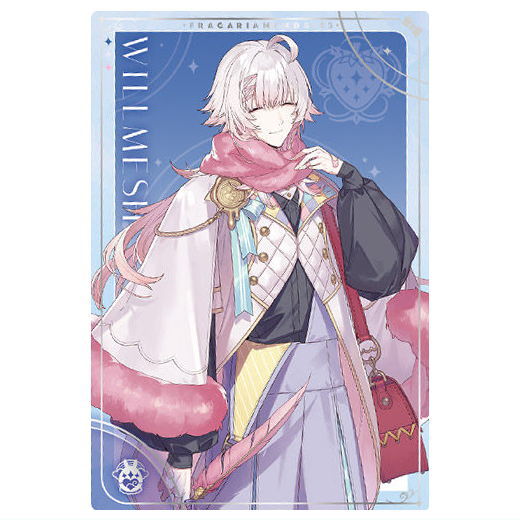 Fragaria Memories Wafer [9.Willmesh (Character Card)(Blue Bouquet)]
