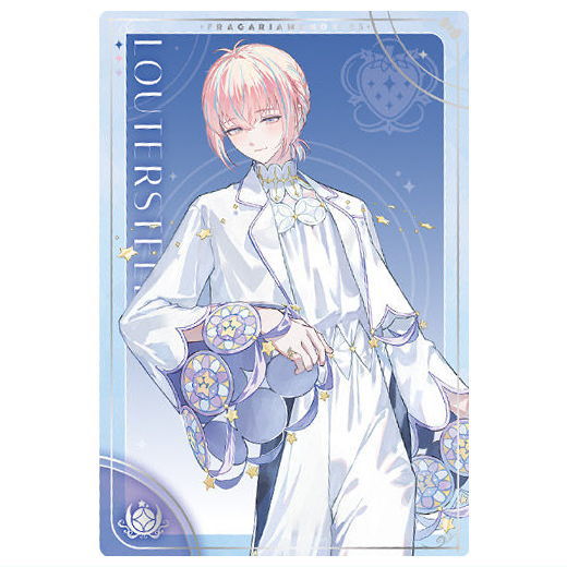 Fragaria Memories Wafer [11.Louterstella (Character Card)(Blue Bouquet)]