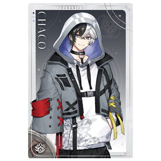 Fragaria Memories Wafer [14.Chaco (Character Card)(Noir Bouquet)]