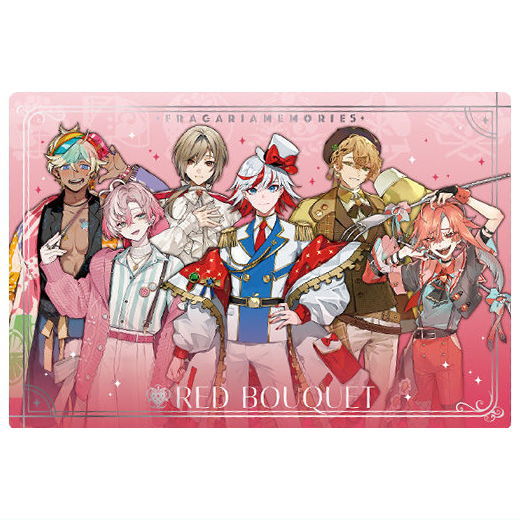 Fragaria Memories Wafer [19.Red Bouquet (Bouquet card)]