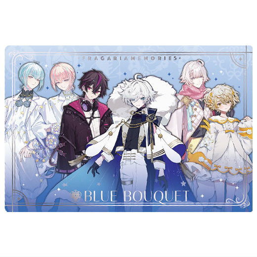 Fragaria Memories Wafer [20.Blue Bouquet (Bouquet Card)]