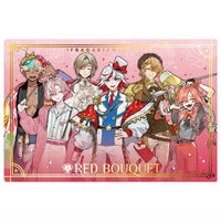 Fragaria Memories Wafer [22.Red Bouquet (Bouquet card)(Gold Foil Stamping)]