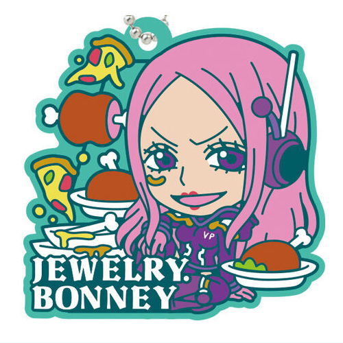 ONE PIECE Rubber mascot gummy Part.2 [7.Jewelry Bonney]