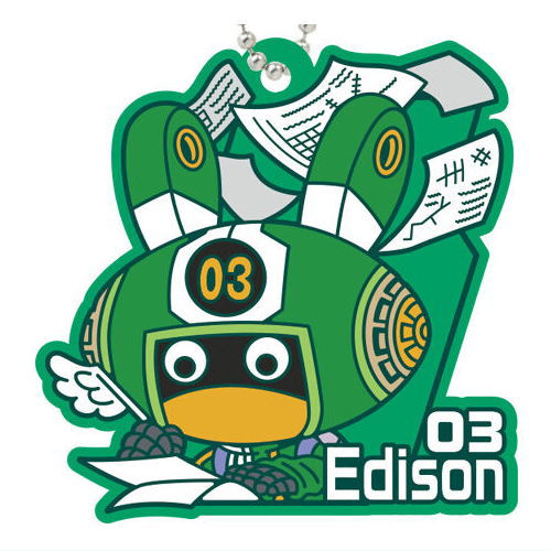 ONE PIECE Rubber mascot gummy Part.2 [10.Edison]